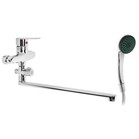 Bath mixer Istok Life Standard 0402.418, single -rose, pour 280 mm, chrome