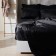 Slip on the elastic band SL Home Tencel 180*200+30 cm, col. black