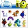 Magnets "Magnetic Stories", "University of Monsters"