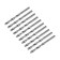 LOUM metal drill, HSS, cylindrical shank, 6.5 x 100 mm, 10 pcs.