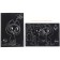Engraving "Kitten named Gav" with a color effect, set 2 pcs, stack
