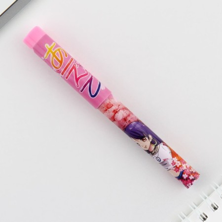 Handle Blue Blue Paste 0.7 mm with a cap "Anime" Plastic-5
