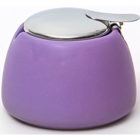 Sugar with a lid of Elrington “Felicit, matte”, 300 ml, purple color