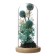 Nightlight "Azure Flowers" LED from batteries 3HAAA 11x11x22 cm Risalux