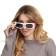 Women's sunscreen glasses "OneSun", UV 400, pipe 14.5 cm, lens 5.3x3.5 cm