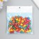 Beads for creativity tree "Multi -colored" set 30 g 1x1 cm