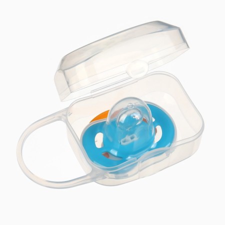 Nipple - anatomical dummy "for a boy" +6 months, 2 pcs., Holder 1 pc. + container.-14