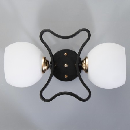 Chandelier 2780/2 E27 40W black and gold 45x35x25 cm Bayerlux-6