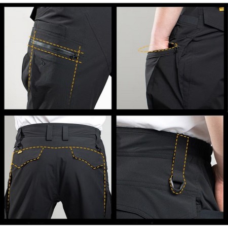 Pants "Dragon Tooth" ZL Lightweight Tactical Pants Enhanced Version, size - 175/84, black-2