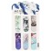 A set of magnetic bookmark for books Calligrata 6 pieces, "Flowers", mix