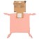 Toy - Comforter "Bunny", rattling, dusty rose, mum & Baby