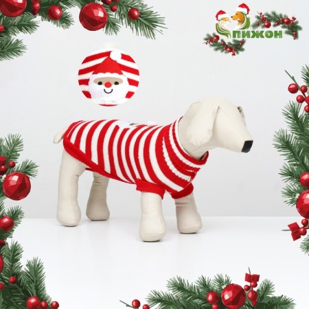 Sweater "Santa", size M (DS 30, Osh 27, OG 40 cm)