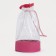 Cosmetic bag on cord, pink color