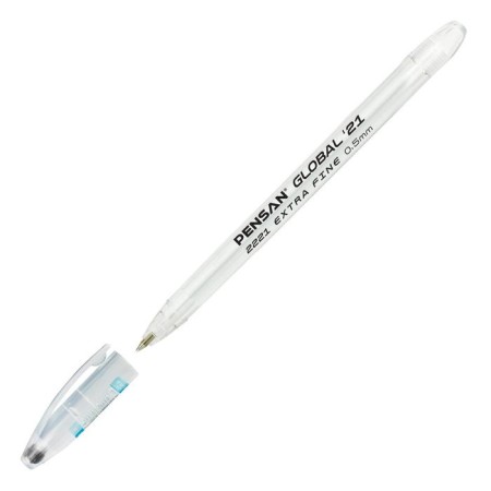 Ballpoint Pensan Pensan Global-21, node 0.5 mm, black ink black-3