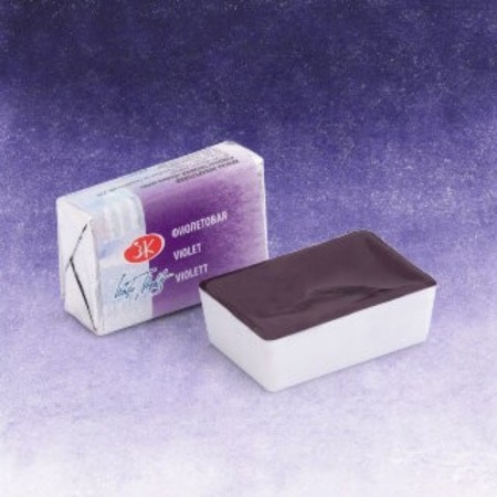 A watercolor art in a cuvette 2.5 ml, ZHK "White Nights", Violetovaya, 1911607