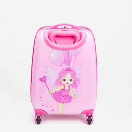 Baby suitcase 27 l (XS), lightning department, pink color-2