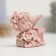 Figure "Angel with roses lying" 4.5cm
