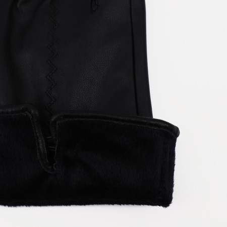 Gloves are female, dimensionless, without insulation, black color-2