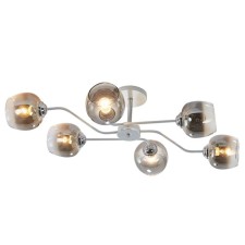 Ceiling lamp 6x40W E27, size 76x47x22 cm