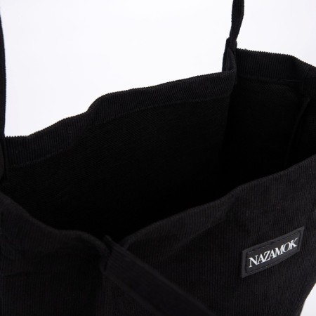 Shoper nazamok, Black color, 40 x 35 cm-4