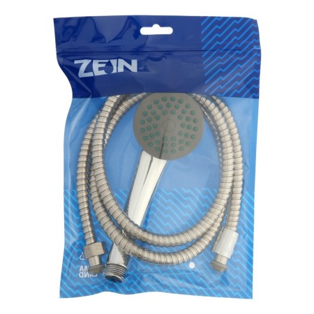Shower Set Zein Z0101, hose 150 cm, nuts metal, watering can 1 mode-3