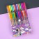 Ballic handle with sparkles, 24 colors, Minnie Mouse and Unicorn