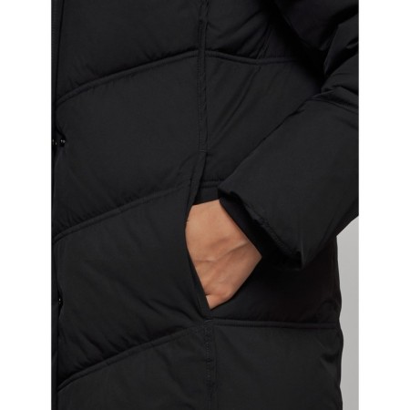 Coat insulated winter female, size 50, black color-9