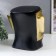 Souvenir Polystone Salvetnik "Aboriginal with a sharp nose" black-gold 19x12x20 cm
