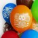 Latex ball 14 "Cheburashka with DR", set of 5 pcs.