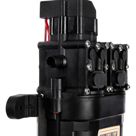 Minimose car, submersible, 12 V, 120 watts, 9 l/min, hose 8 m, wire 3 m, in the case-5