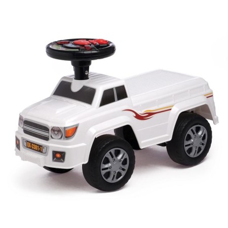 Tolokar "jeep", light and sound effects, white color