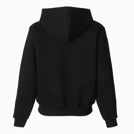 Women's sweatshirt was laid down, the color is black, size 50-7