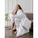 Superficent blade blanket Charlotte, size 200x220 cm, color gray color