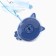 Toy teaser for cats on a suction cup with a pen “Kitik”, Blue, 94 cm
