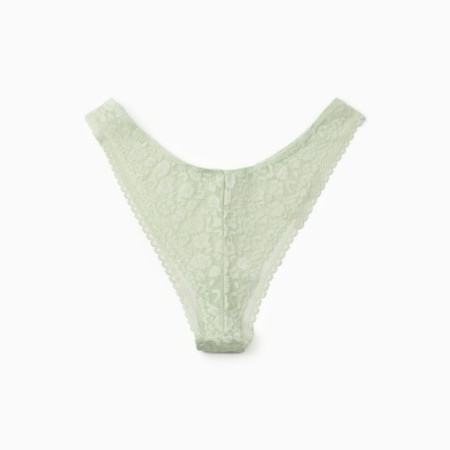 Cowards of female slips, color is light green, size 44 (s)-2