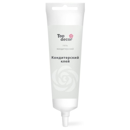 Neutral confectionery gel (glue) Top Decor, 100 g-1