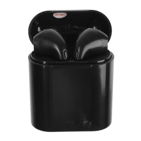 Wireless headphones Luazon i7-Mini, TWS, BT 5.0, 40/350 mAh, glossy, black-3