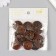 Buttons wood for creativity 2 punctures "march" set 15 pcs 2.5x2.5x0.4 cm