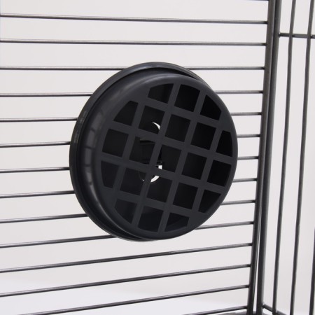 Birds Cell "Piggers" No. 100, collapsible, 42 x 30 x 37cm (staff.) Gray-8