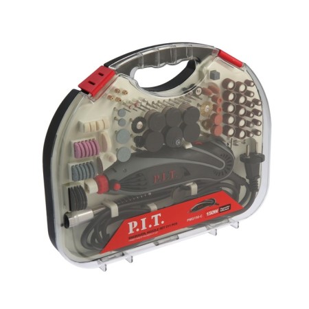 Graver P.I.T. PMG150C PRO, 150 watts, flexible shaft, tsang 3.2 mm, 33000 rpm, 211 items-8