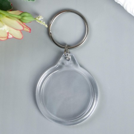 Harvesting keychain circle set 2 parts (insert 32x32) 4x4 cm-1
