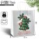 Package Gift New Year's "Miracles", Christmas tree, white craft, 22 x 25 x 12 cm, New Year