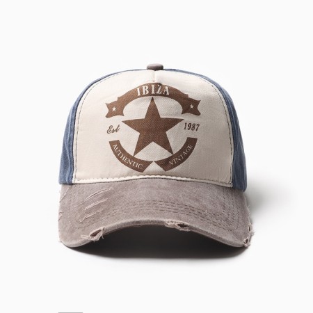 Men's cap "Ibiza", blue color, size 56-58-1