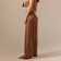 Women's home pants SL Home p. S, coffee