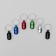 Address Capsula for a note, 2.2 x 1.3 cm, packing 6 pcs, mix