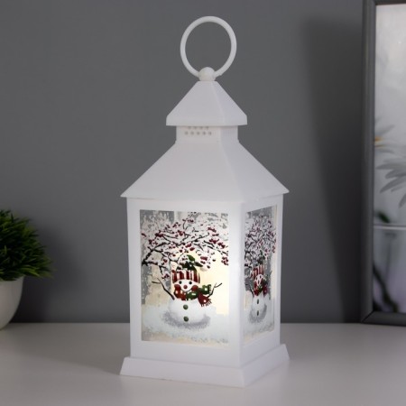 Nightlight "Rozhdestvensky" LED 1W 3XAA white 10.5x10.5x25cm-1