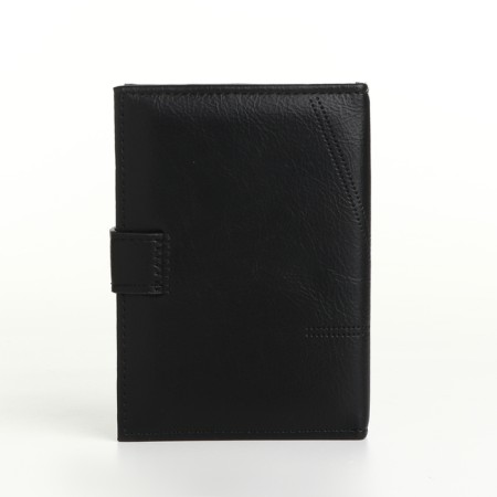 Cover 2 in 1, for auto documents and passports on a magnet, brown color-1