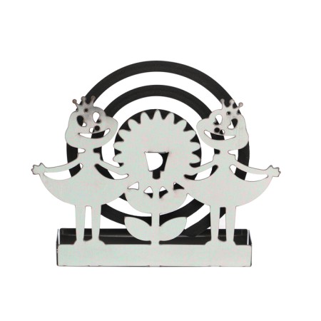 Spiral stand from mosquitoes and incense, metal, "frogs"-7