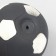 Bruttail toy for dogs from latex "Football", 7 cm, gray