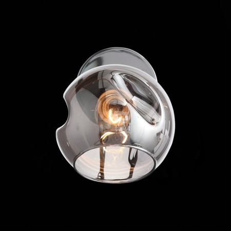 Wall lamp EVOLUCE. Sle155101-01. Gentore. 1x60 watts, E14, 13x14.5 cm, chromium color-6